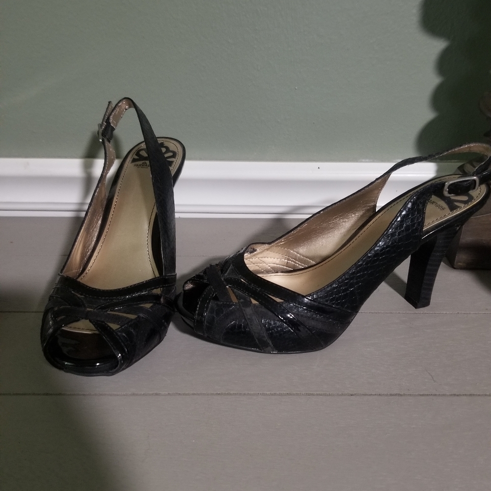 Fergalicious by Fergie black size 7.5 NWOT